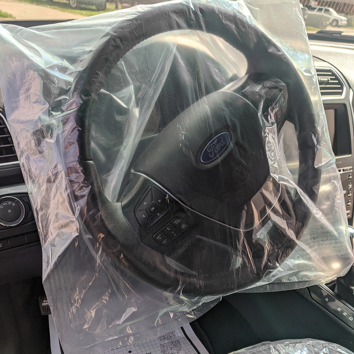 Steering Wheel Covers - Flat -  Size Std. Roll 1000