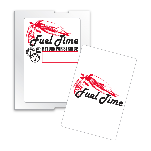 Double Sided Light Adhesive Labels - Custom ROLL - Qty. 1 Each