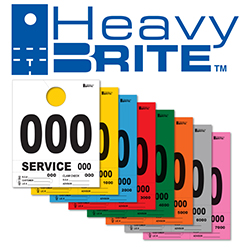 Heavy Brite 4 Part Service Dispatch Numbers