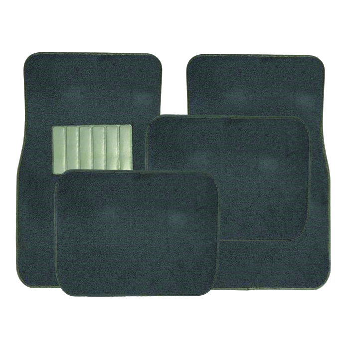 Carpet Floor Mat 4-piece Set- CHARCOAL - Qty. 1