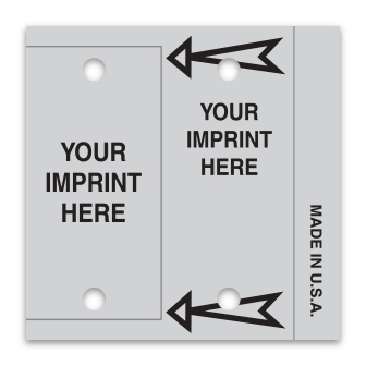 Versa-Tag - CUSTOM - GRAY - 1 Each