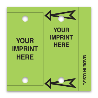Versa-Tag - CUSTOM - LIME - 1 Each