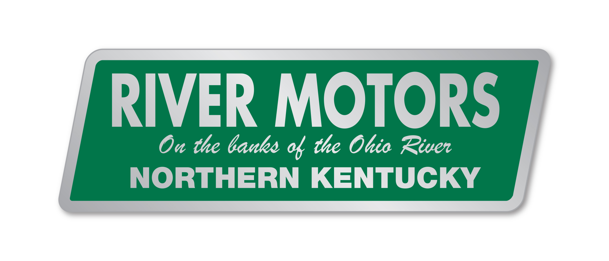 Chrome Polyester  Auto Stickers - Custom Style B - Qty. 1