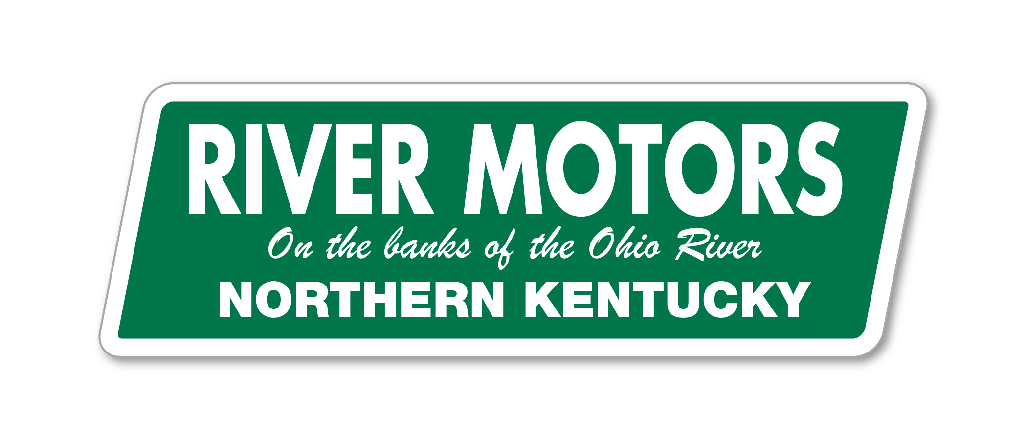 White Reflective  Auto Stickers - Custom - Style B- Qty. 1