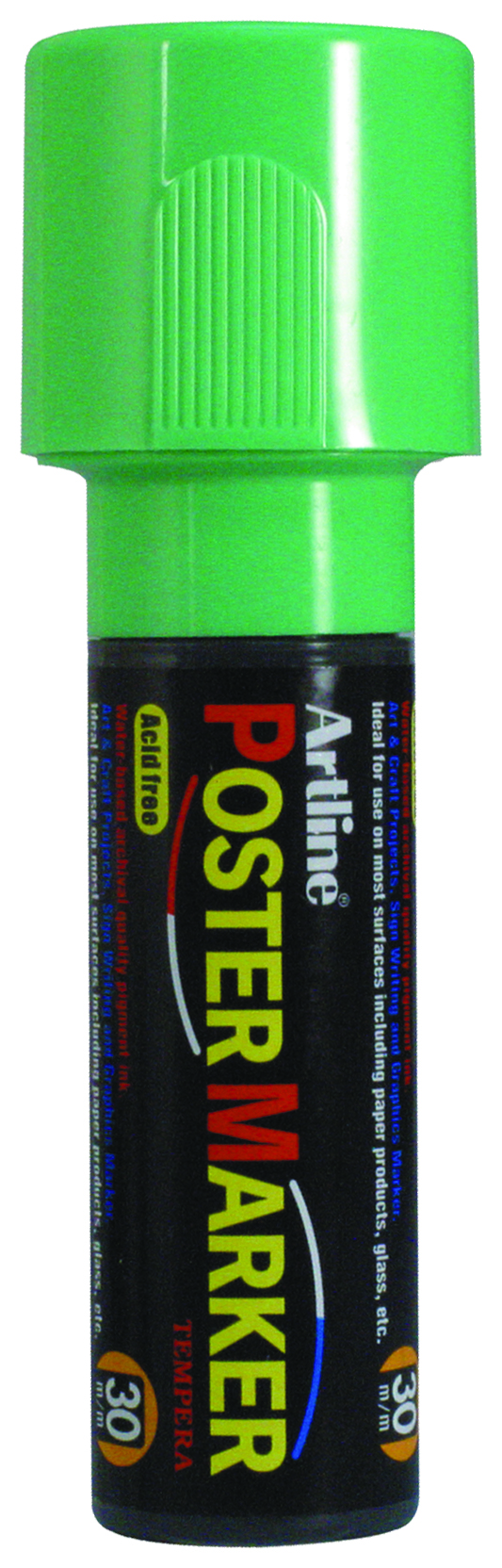 Windshield Markers - Wide Tip Paint - FFLUOR GREEN - Qty. 1