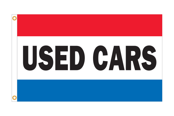 Nylon Flags - USED CARS - Qty. 1