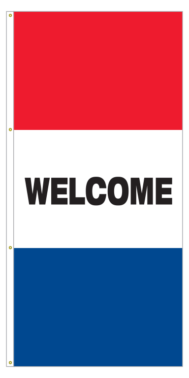 Drapes - Horizontal - WELCOME - Qty. 1
