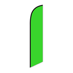 Swooper Banner - SOLID LIME GREEN - Qty. 1