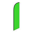 Swooper Banner - SOLID LIME GREEN - Qty. 1