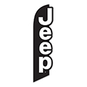 3-D Swooper Banner - Jeep - Qty. 1