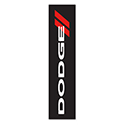 Flat Top Swooper Banner - DODGE- Qty. 1