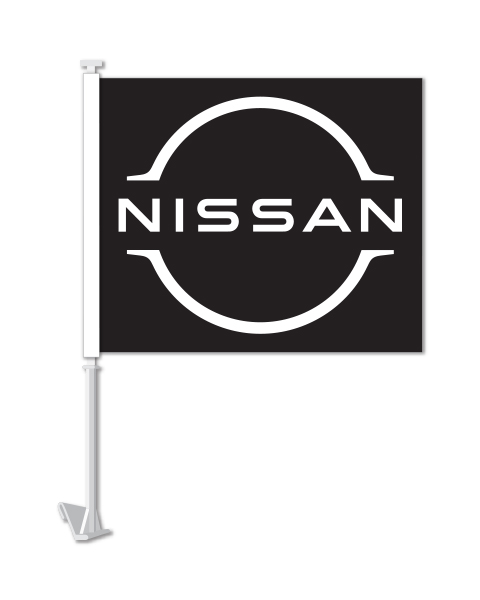 Manufacturer Clip-On Flag - Nissan - Qty. 1