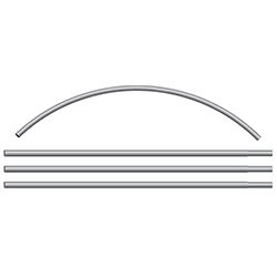 4 pc. Pole Set for Swooper Banner - Qty. 1