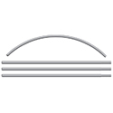 4 pc. Pole Set for Swooper Banner - Qty. 1