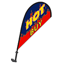 Clip on Paddle Flag - HOT BUY - Qty. 1