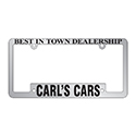 License Plate Frames - Chrome Faced - Qty. 1