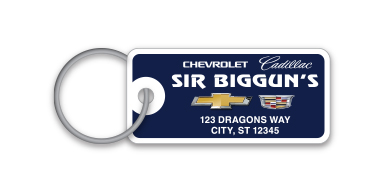 Punchable Key Fob - Custom - Style C - Qty. 1