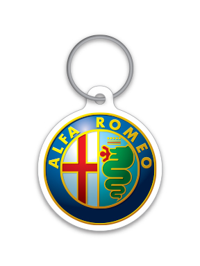 Punchable Key Fob - Custom - Style J - Qty. 1