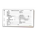 Commission Voucher Gross/Net- 3 Part NCR Qty. 100