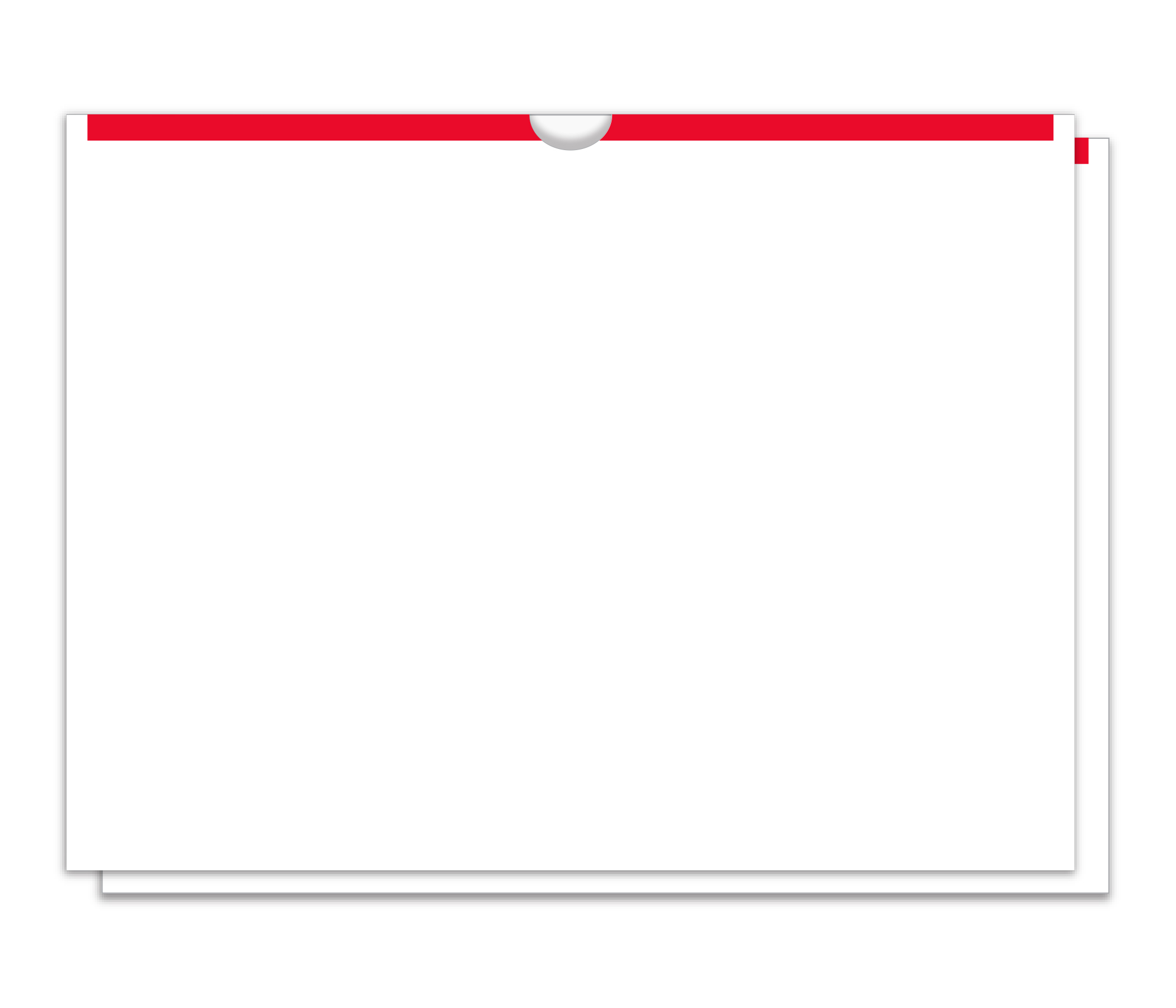 Color Top Deal Jackets Plain Red - Box of 100