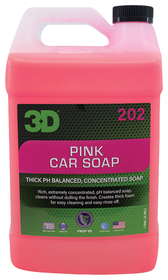 Pink Car Soap Gallon Qty. 1