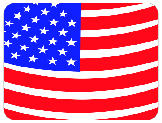 Flag Hoodie - US FLAG - Large - Qty. 1