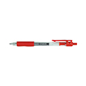 Retractable Gel Pen - 0.7 mm - Red - Qty. 12 Per Box