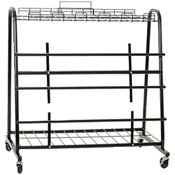 Floor Dispensing Stand for Seat Covers - DELUXE - Black - Qty. 1