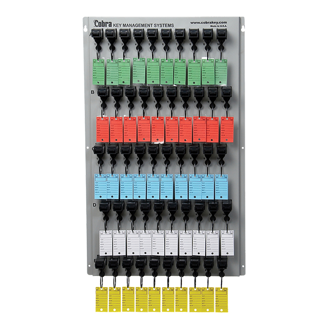 Key Management System-Wall Boards - 50 Key System - Qty. 1