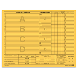 Repair Orders - 90# Buff Stock - 4 Option Qty. 100