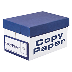20/50# White Copy Paper - Qty. 5000