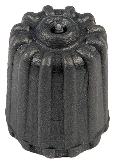 Gray TPMS Plastic Valve Cap with Seal - Qty. 100