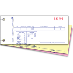 Cash Receipt - AA-508-3- 3 Part - Qty. 100
