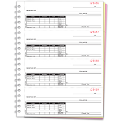 Cash Receipt Book - NC-146-3 - 3 Part, 200 per Book - Qty. 1
