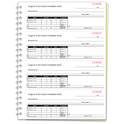 Cash Receipt Book - NC-146-2 - 2 Part - IMP, 200 per Book - Qty. 1