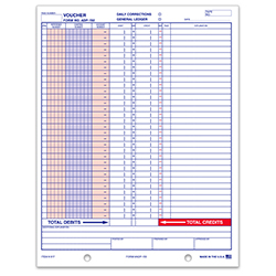 General Journal Voucher - ADP-150 - Qty. 100