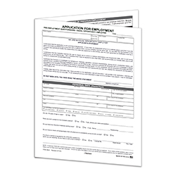 Application for Employment - EMP-1 - Qty. 50
