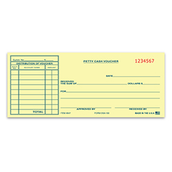 Petty Cash Voucher - DSA-130 - Qty. 1000