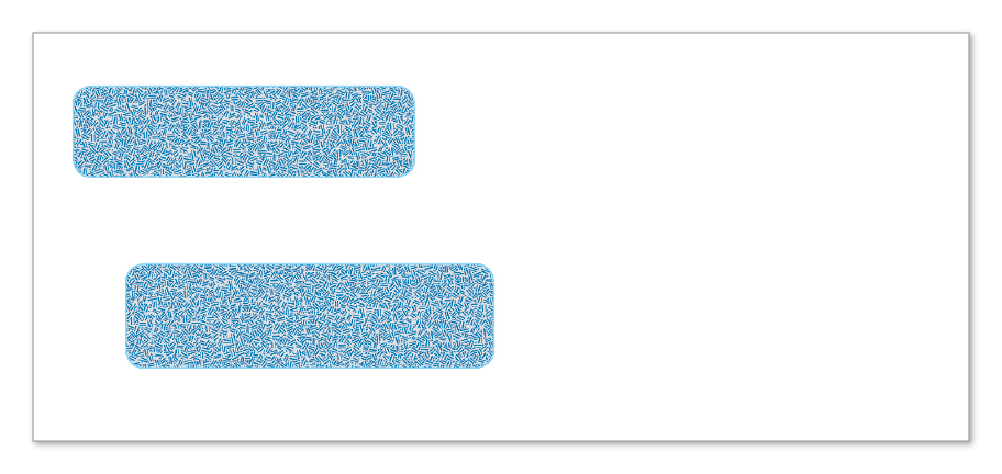 Envelope,  #9 Double  Window - ENV-9  - Qty. 500