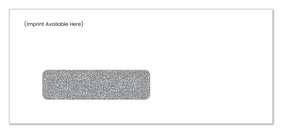 Envelope, IMPRINTED R-Style with Tint -  ENV-R-STYLE - Qty. 1