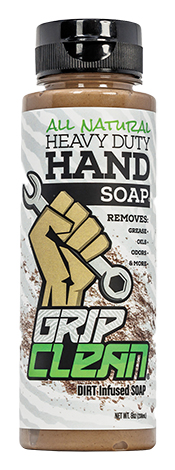 All Natural, Heavy Duty Hand Soap - Squeeze Bottle 8 oz - Qty. 1