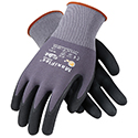 Nitrile Coated Nylon/Lycra Knit Gloves - Medium, Qty. 12 pairs