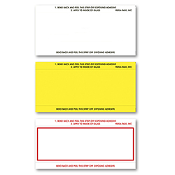 Stock Number Mini Signs